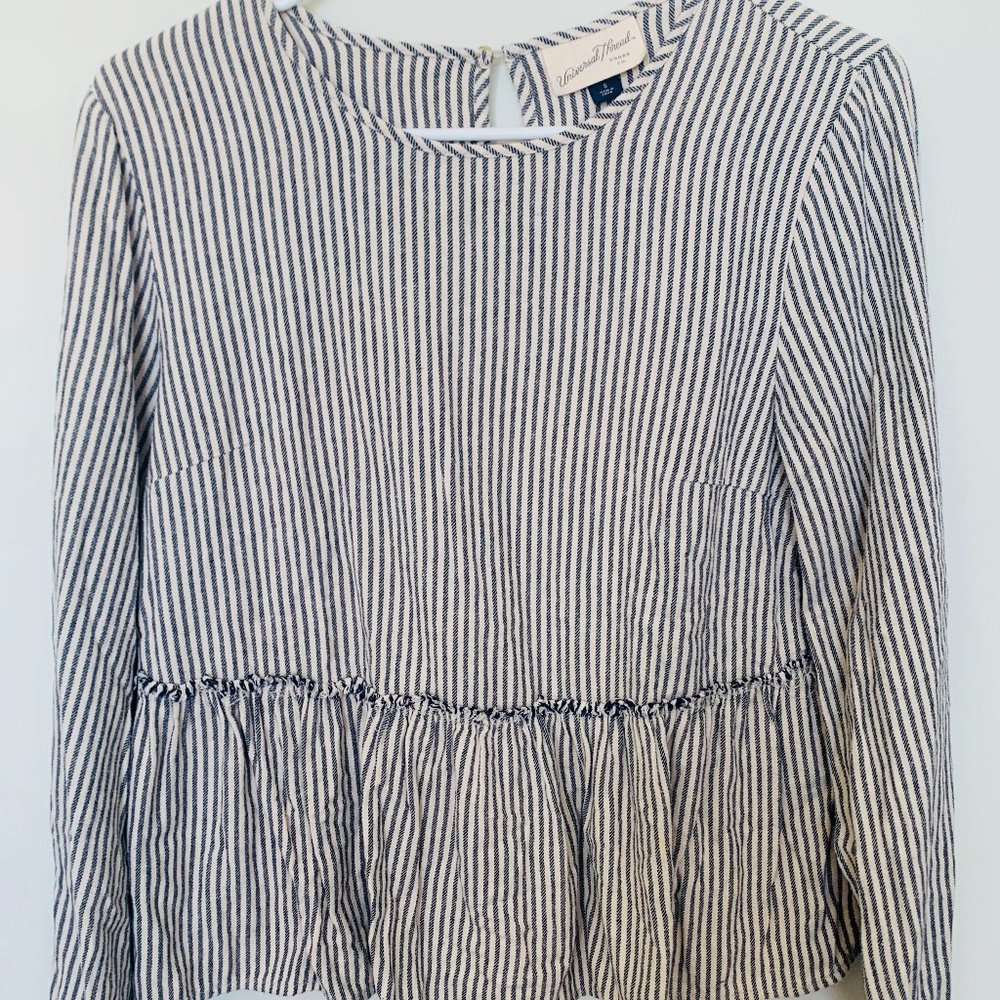 Universal thread peplum top